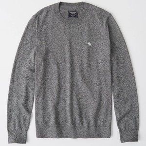 Mens Icon Crewneck Sweater Abercrombie & Fitch A&F